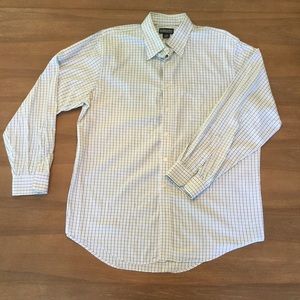 Lands End Button Down Dress Shirt